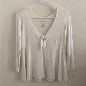 American Eagle quarter sleeve top